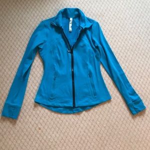 Lululemon blue fitted jacket